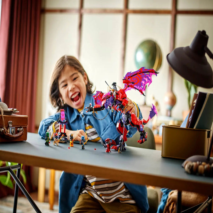 Lego 71832 Ninjago Thunderfang Dragon Of Chaos (668 Pieces)-Construction-LEGO-Toycra