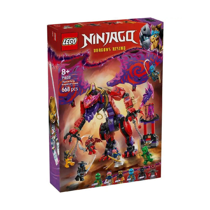 Lego 71832 Ninjago Thunderfang Dragon Of Chaos (668 Pieces)-Construction-LEGO-Toycra