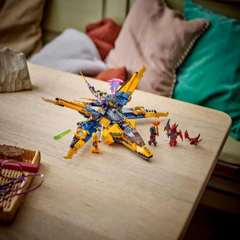 Lego 71833 NINJAGO Ras and Arin's Super Storm Jet ( 510 Pieces)