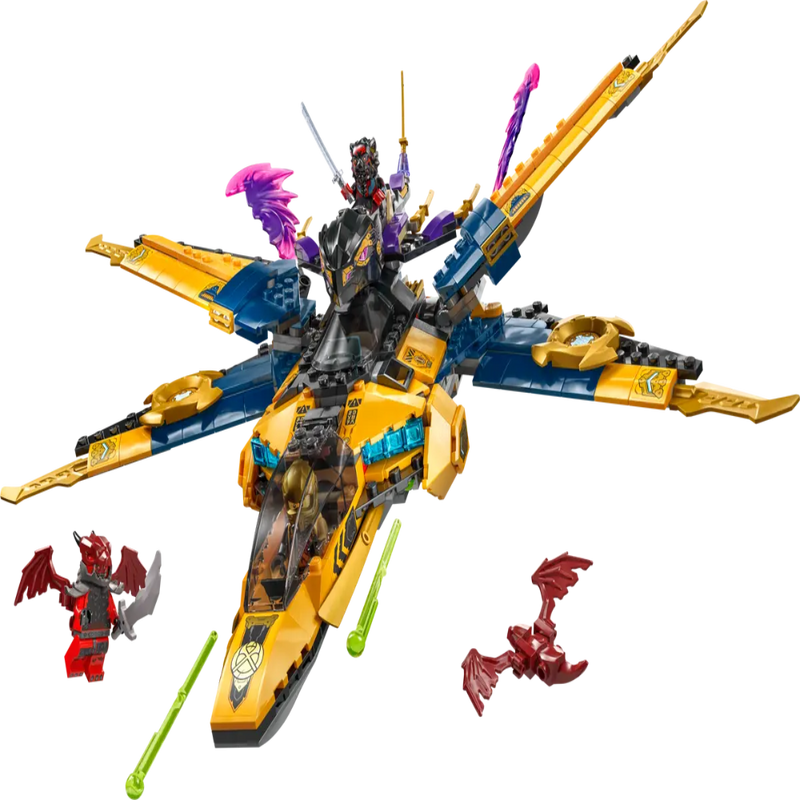 Lego 71833 NINJAGO Ras and Arin's Super Storm Jet ( 510 Pieces)