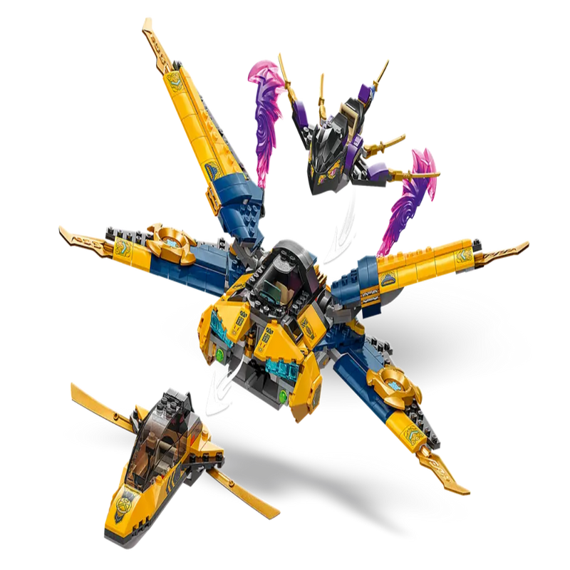 Lego 71833 NINJAGO Ras and Arin's Super Storm Jet ( 510 Pieces)