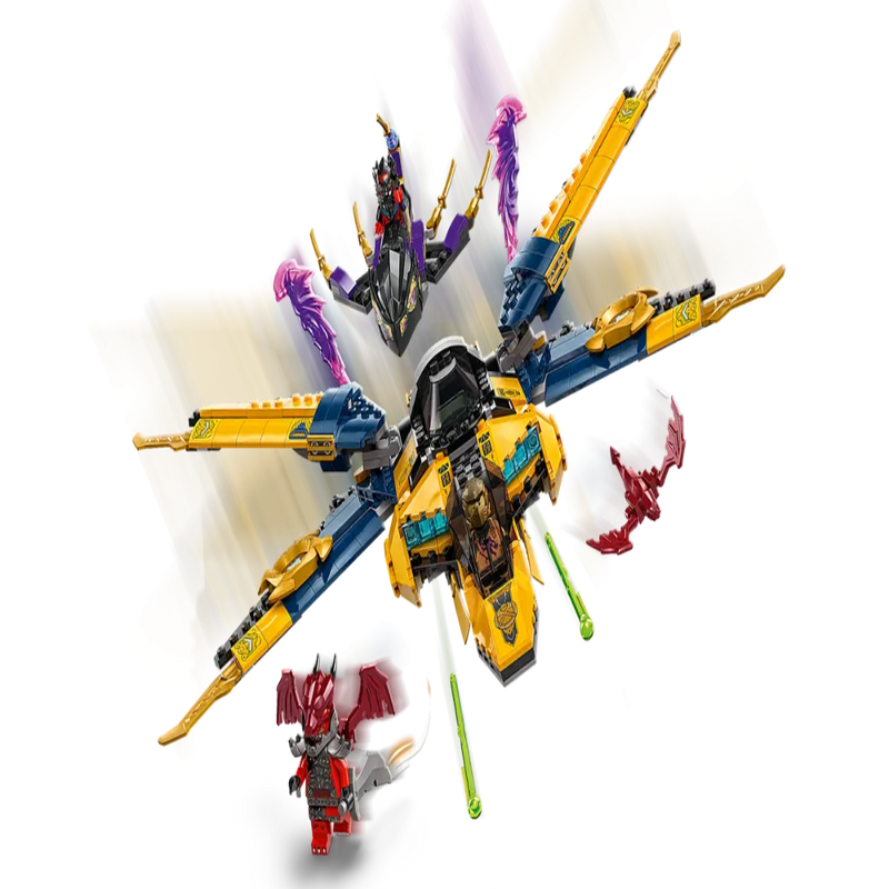 Lego 71833 NINJAGO Ras and Arin's Super Storm Jet ( 510 Pieces)