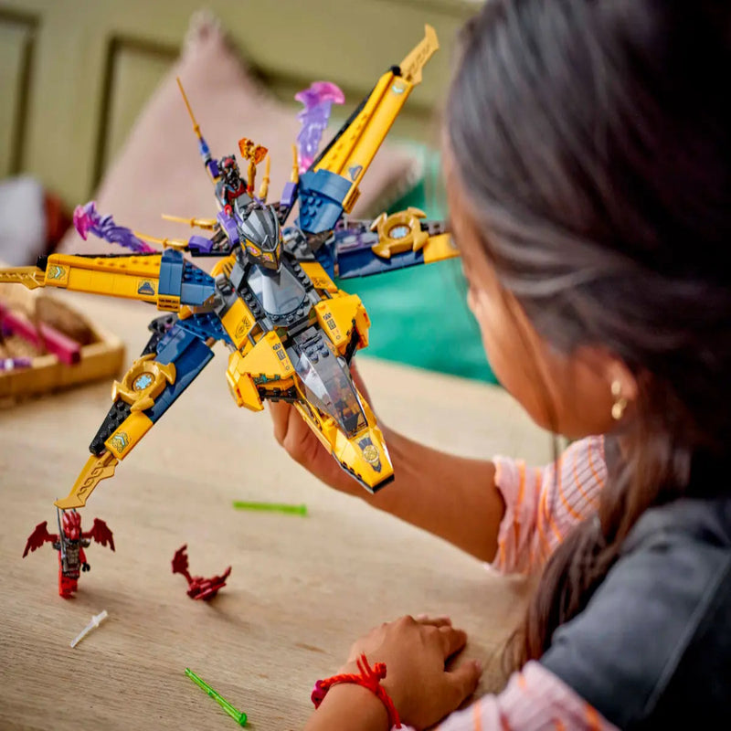 Lego 71833 NINJAGO Ras and Arin's Super Storm Jet ( 510 Pieces)
