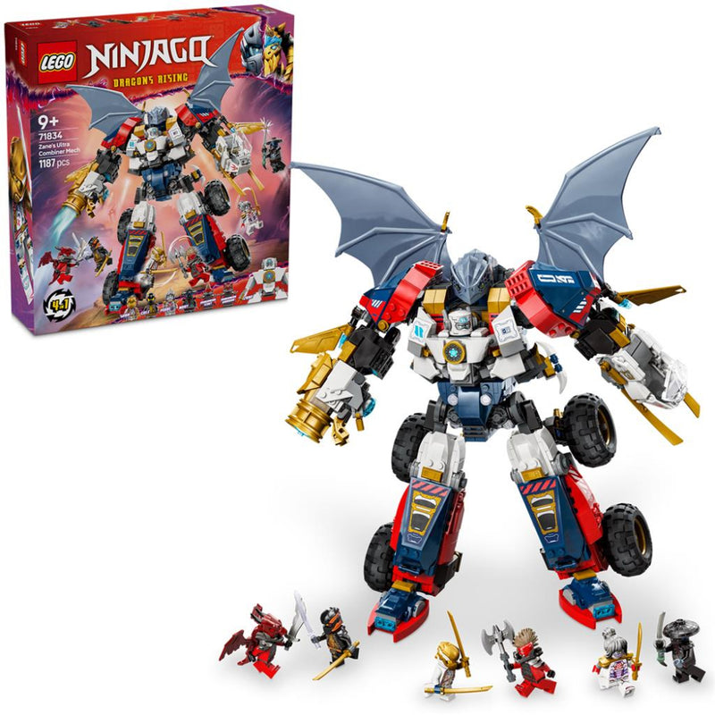 Lego 71834 Ninjago Zane's Ultra Combiner Mech (1187 Pieces)