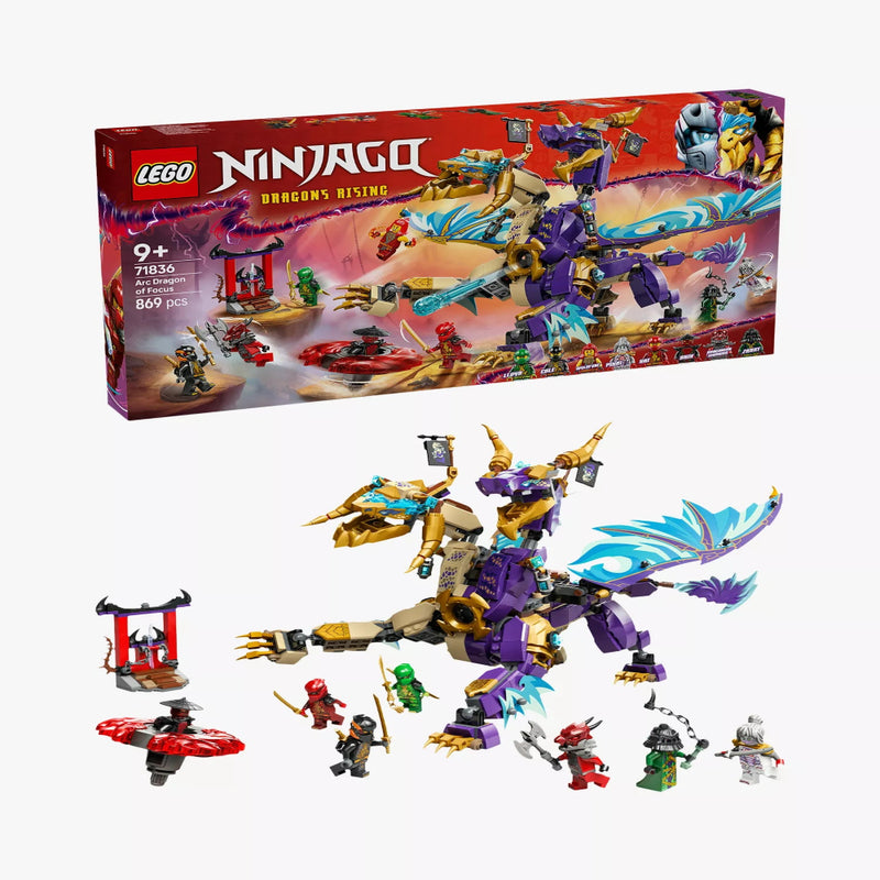 Lego 71836 Ninjago Arc Dragon of Focus (869 Pieces)