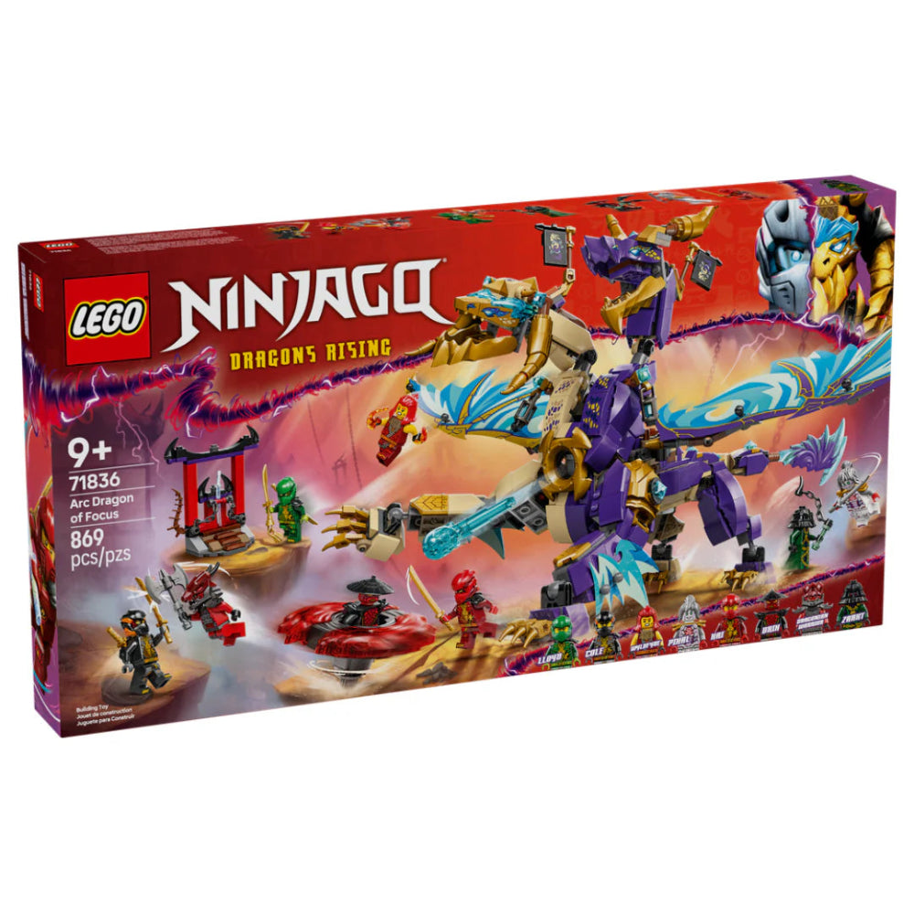 Lego 71836 Ninjago Arc Dragon of Focus (869 Pieces)