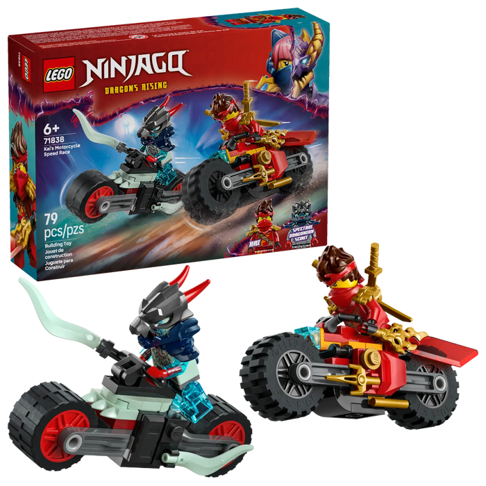 Lego 71838 Ninjago Kai's Motorcycle Speed Race (79 Pieces)-Construction-LEGO-Toycra