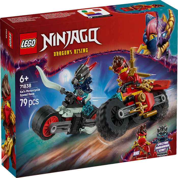Lego 71838 Ninjago Kai's Motorcycle Speed Race (79 Pieces)-Construction-LEGO-Toycra