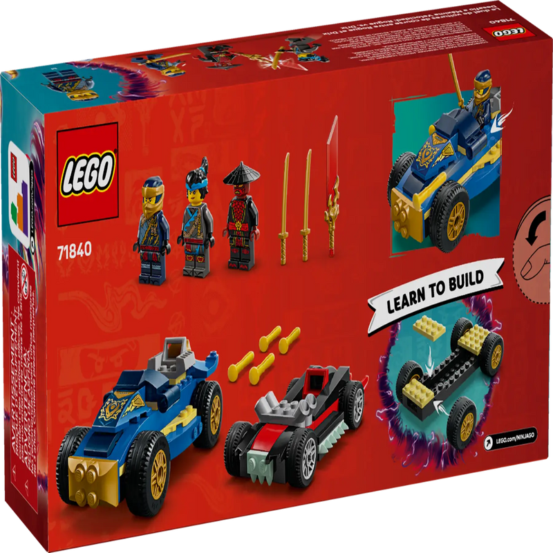 Lego 71840 Ninjago Rogue Vs. Drix Race Car Duel (111 Pieces)