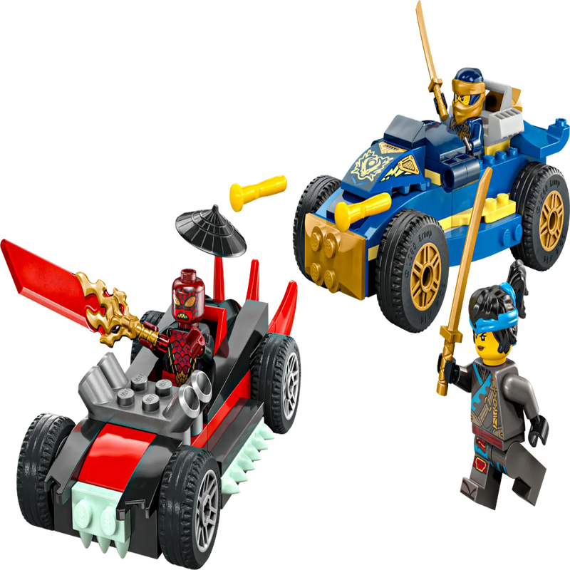 Lego 71840 Ninjago Rogue Vs. Drix Race Car Duel (111 Pieces)