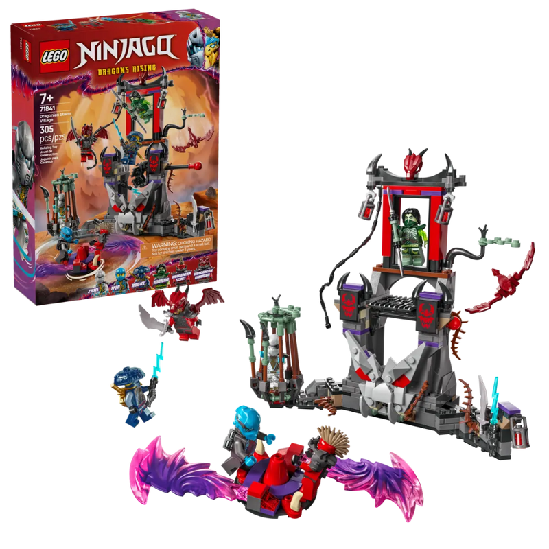 Lego 71841 Ninjago Dragonian Storm Village (305 Pieces)