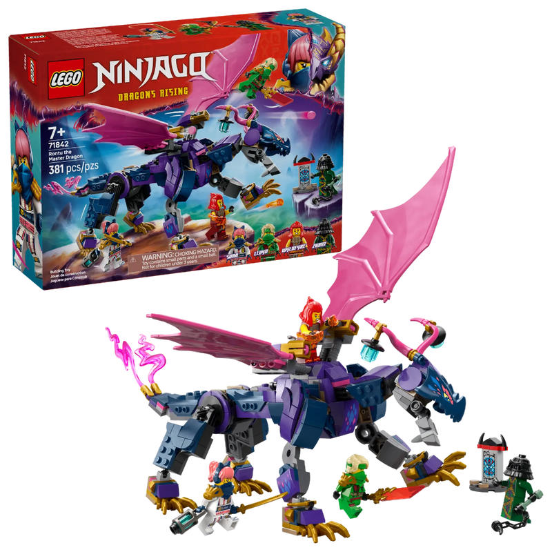 Lego 71842 Ninjago Rontu The Master Dragon (381 Pieces)