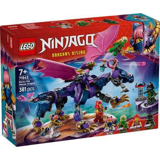 Lego 71842 Ninjago Rontu The Master Dragon (381 Pieces)-Construction-LEGO-Toycra