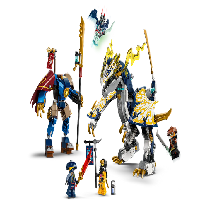 Lego 71843 Ninjago Rogue's Mech Dragon Rider (584 Pieces)-Construction-LEGO-Toycra