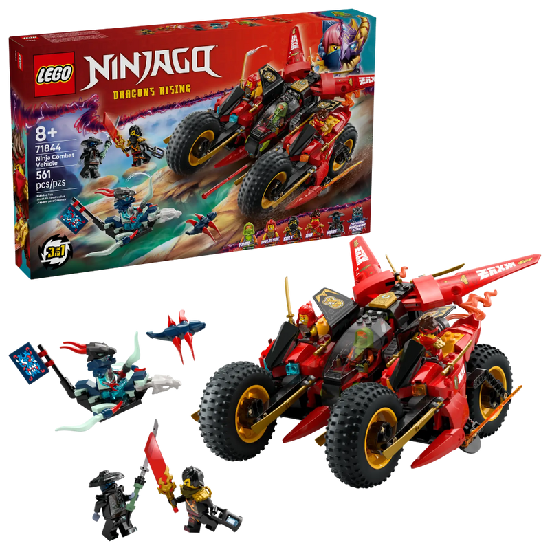 Lego 71844 Ninjago Ninja Combat Vehicle (561 Pieces)