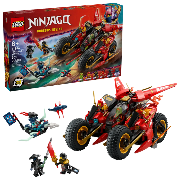 Lego 71844 Ninjago Ninja Combat Vehicle (561 Pieces)-Construction-LEGO-Toycra