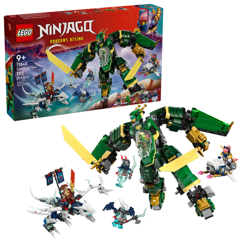 Lego 71845 Ninjago Lloyd’s Jet Mech (1112 Pieces)