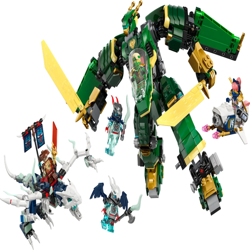 Lego 71845 Ninjago Lloyd’s Jet Mech (1112 Pieces)
