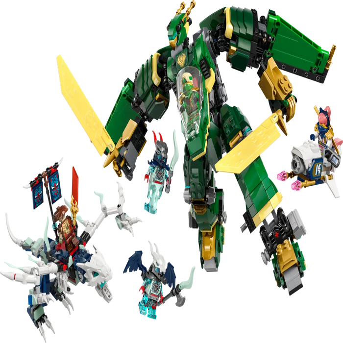 Lego 71845 Ninjago Lloyd’s Jet Mech (1112 Pieces)-Construction-LEGO-Toycra