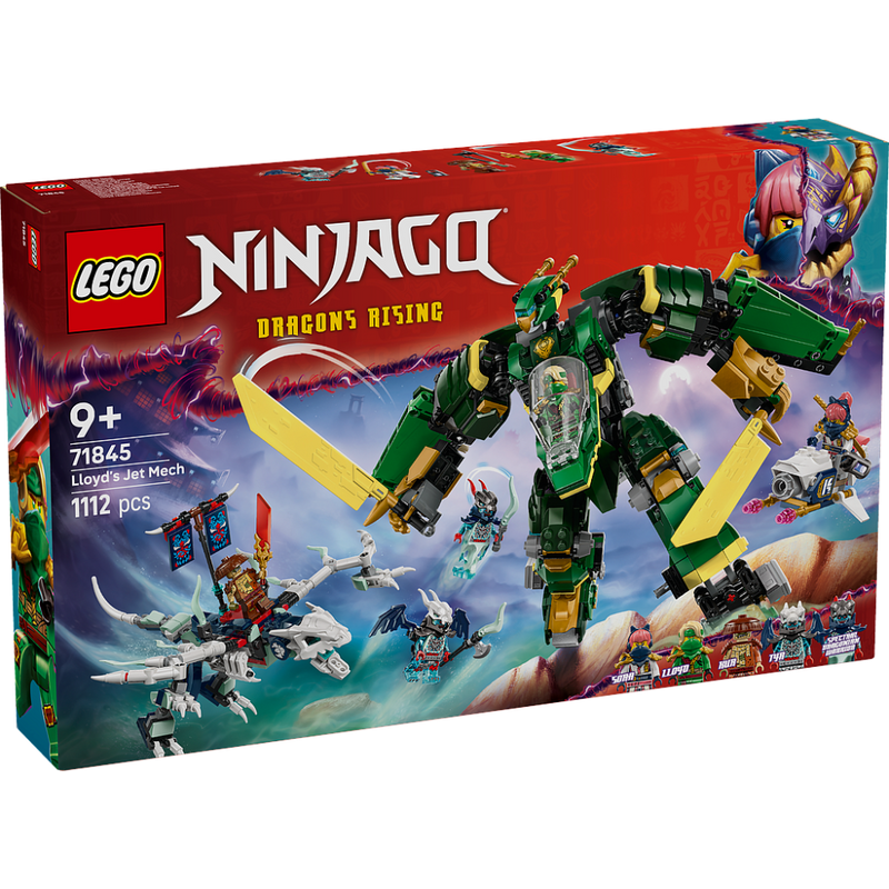 Lego 71845 Ninjago Lloyd’s Jet Mech (1112 Pieces)