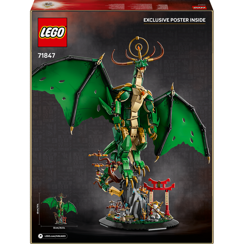 Lego 71847 NINJAGO The Guardian Dragon ( 1650 Pieces )
