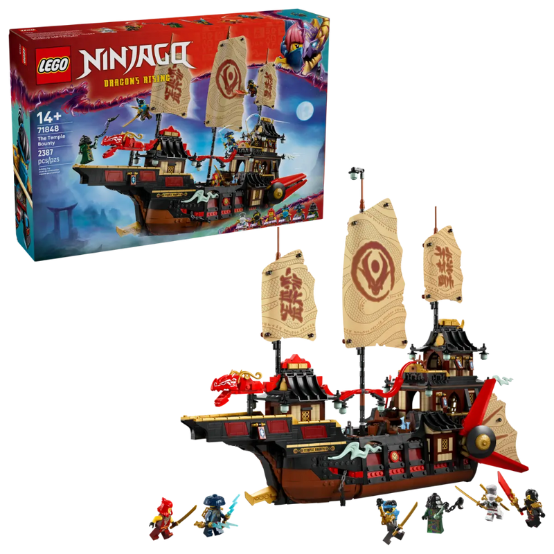Lego 71848 Ninjago The Temple Bounty ( 2387 Pieces )