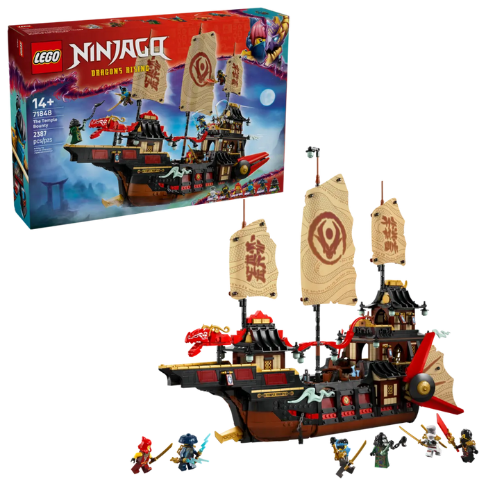 Lego 71848 Ninjago The Temple Bounty ( 2387 Pieces )-Construction-LEGO-Toycra