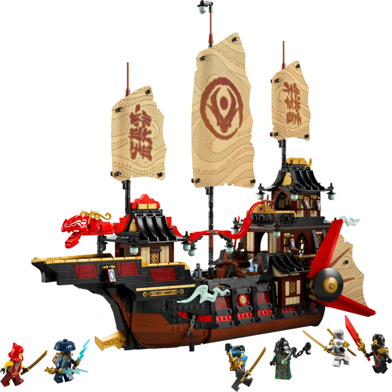 Lego 71848 Ninjago The Temple Bounty ( 2387 Pieces )