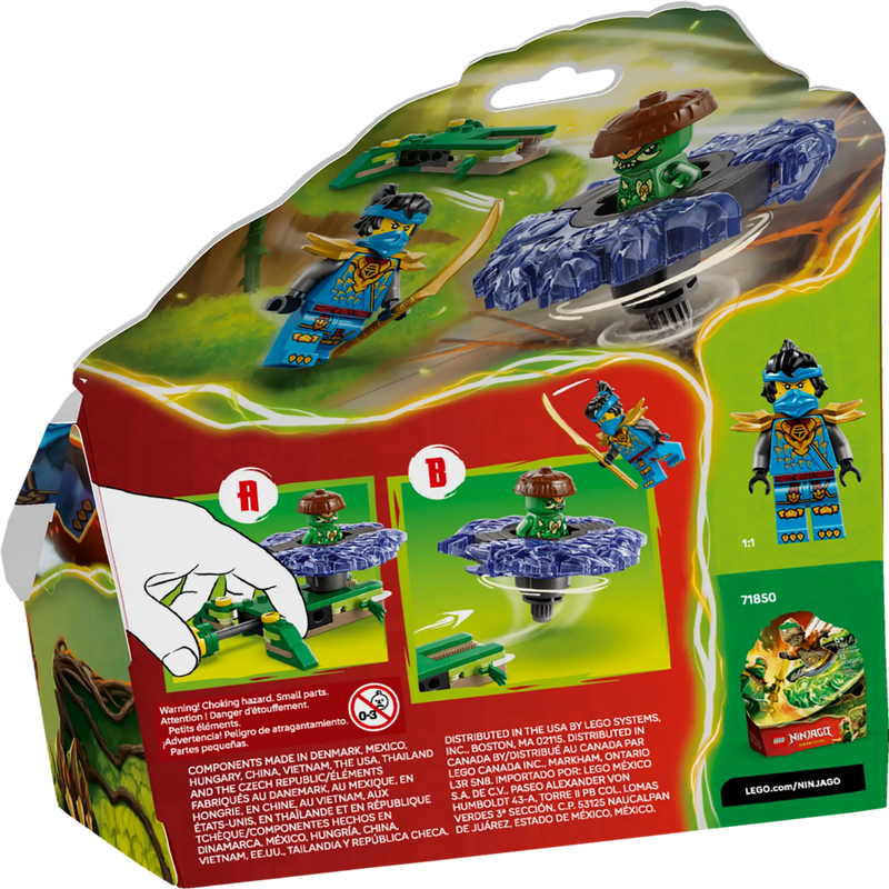 Lego 71849 Ninjago Nya Vs. Mutation Monster Spinner (49 Pieces)