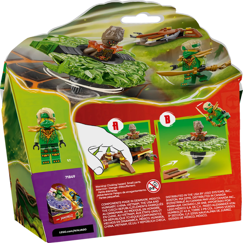 Lego 71850 Ninjago Lloyd Vs. Earth Monster Spinner (52 Pieces)