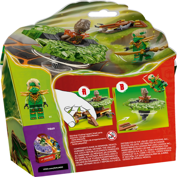 Lego 71850 Ninjago Lloyd Vs. Earth Monster Spinner (52 Pieces)-Construction-LEGO-Toycra