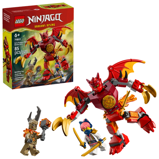 Lego 71851 Ninjago Kai's Dragon Mech Battle Pack (85 Pieces)-Construction-LEGO-Toycra