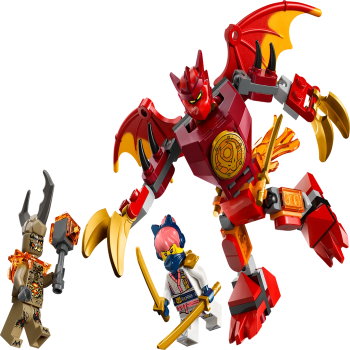 Lego 71851 Ninjago Kai's Dragon Mech Battle Pack (85 Pieces)-Construction-LEGO-Toycra