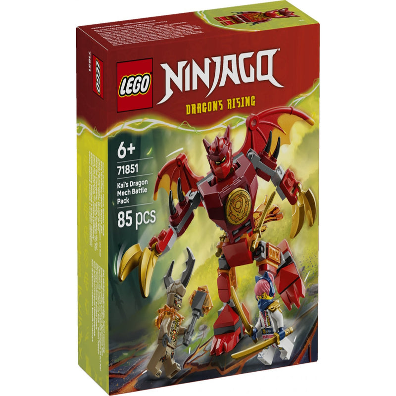Lego 71851 Ninjago Kai's Dragon Mech Battle Pack (85 Pieces)