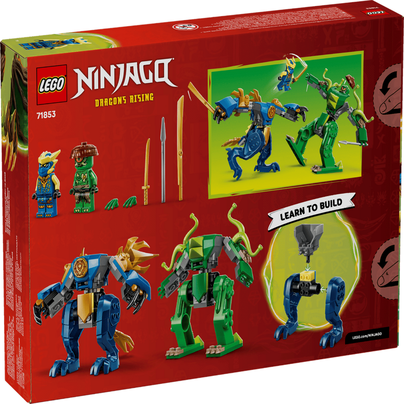 Lego 71853 Ninjago Jay's Dragon Mech Fight (107 Pieces)-Construction-LEGO-Toycra