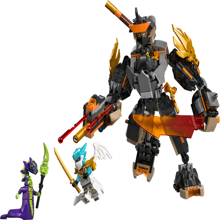Lego 71854 Ninjago Cole's Mission Mech & Dragon Zane (364 Pieces)
