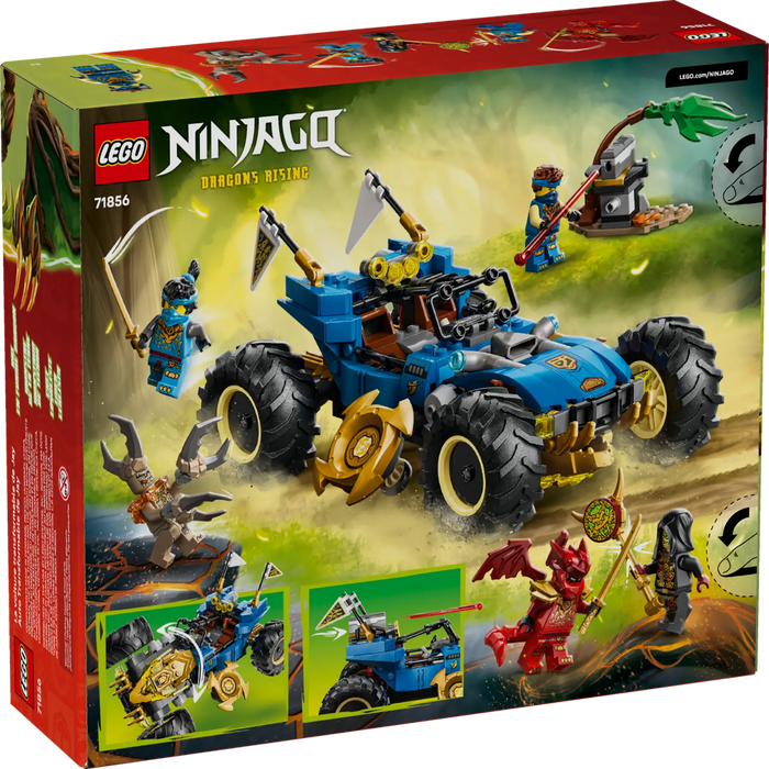 Lego 71856 Ninjago Jay's Transforming Car (387 Pieces)-Construction-LEGO-Toycra