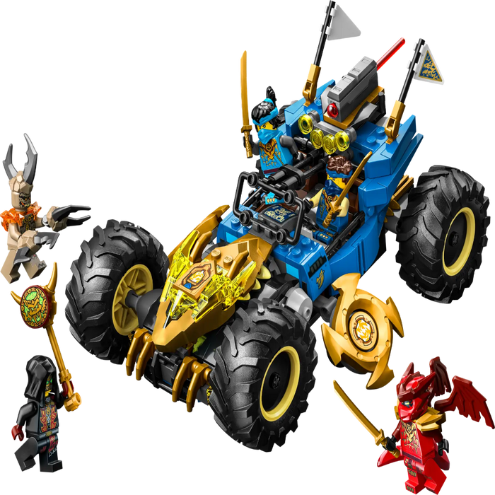 Lego 71856 Ninjago Jay's Transforming Car (387 Pieces)-Construction-LEGO-Toycra
