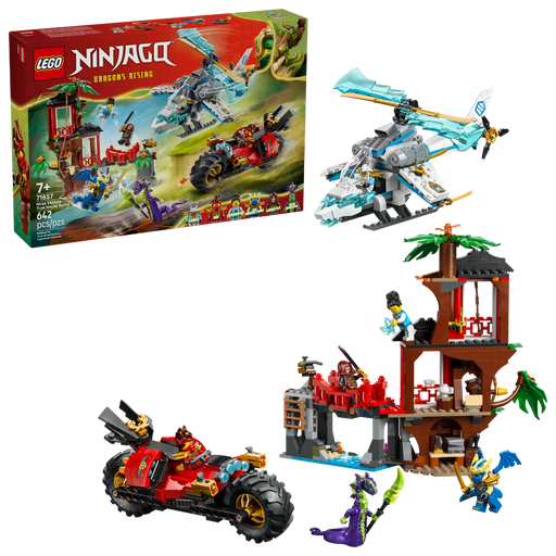 Lego 71857 Ninjago Ninja Vehicle Tree House Battle (642 Pieces)-Construction-LEGO-Toycra