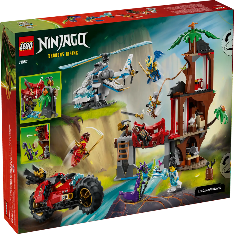 Lego 71857 Ninjago Ninja Vehicle Tree House Battle (642 Pieces)