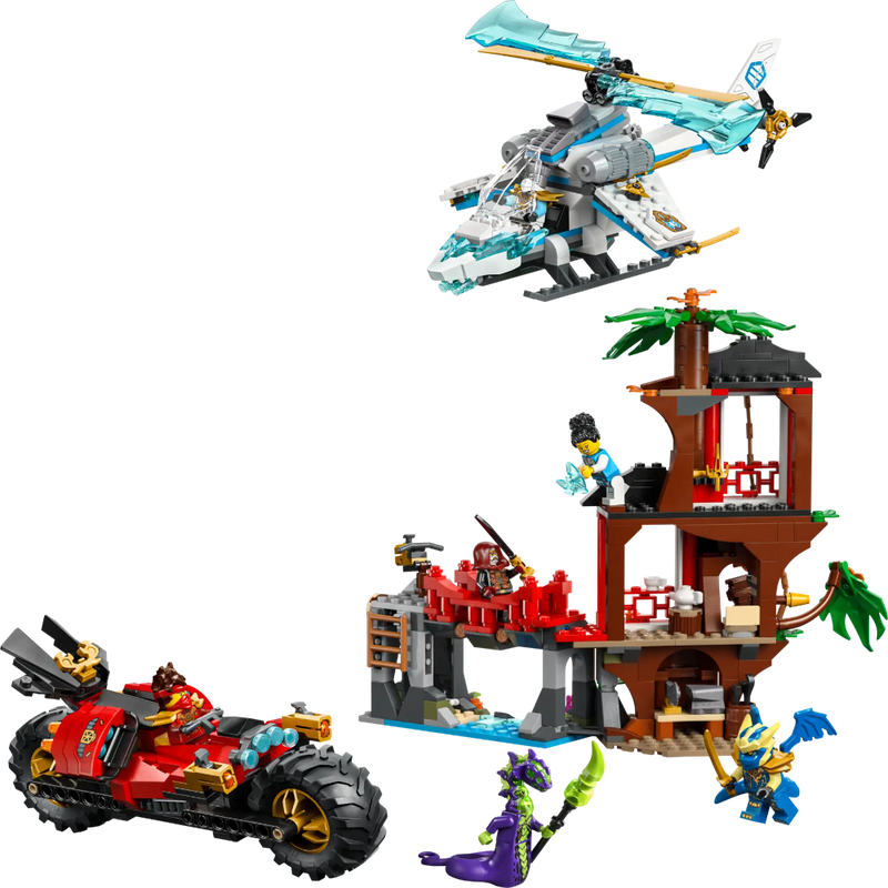 Lego 71857 Ninjago Ninja Vehicle Tree House Battle (642 Pieces)