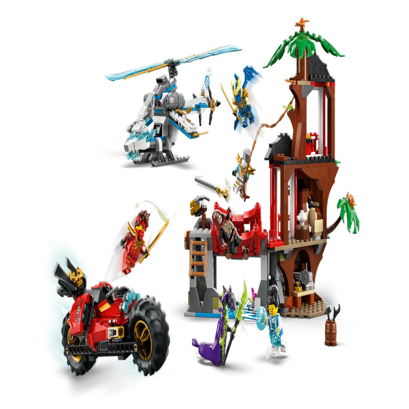 Lego 71857 Ninjago Ninja Vehicle Tree House Battle (642 Pieces)