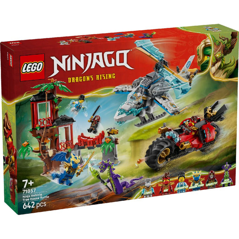 Lego 71857 Ninjago Ninja Vehicle Tree House Battle (642 Pieces)