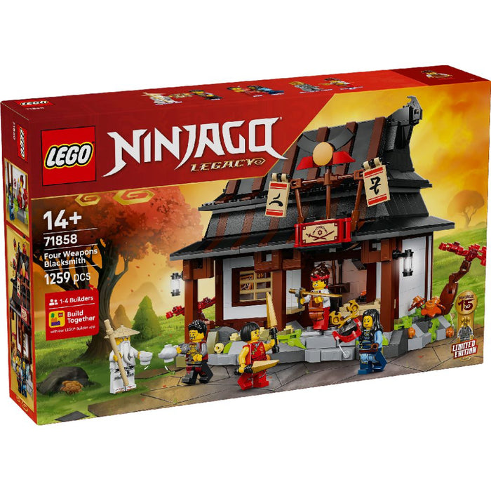 Lego 71858 Ninjago Four Weapons Blacksmith 15th Anniversary (1259 Pieces)-Construction-LEGO-Toycra
