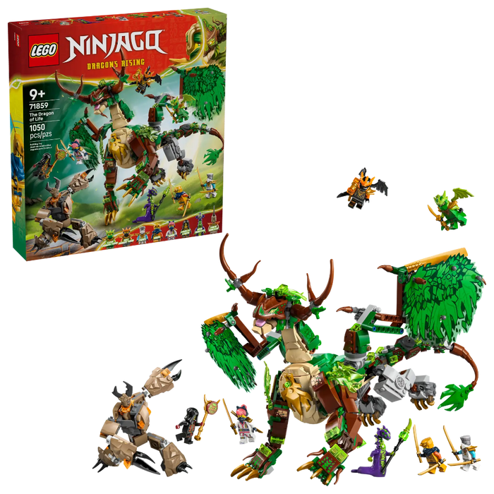 Lego 71859 Ninjago The Dragon of Life (1050 Pieces)-Construction-LEGO-Toycra