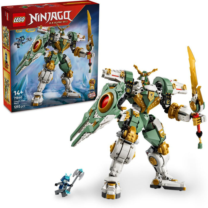 Lego 71860 Ninjago Lloyd's Titan Mech 15th Anniversary (1293 Pieces)-Construction-LEGO-Toycra