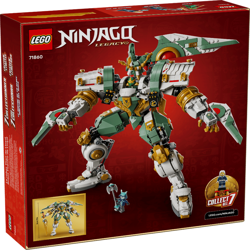 Lego 71860 Ninjago Lloyd's Titan Mech 15th Anniversary (1293 Pieces)