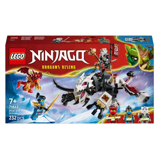 Lego 71863 Ninjago Zilvar and Grimtak the Dragon Beast (232 pcs)