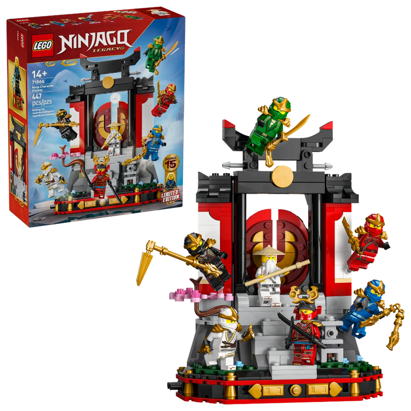 Lego 71866 Ninjago Ninja Character Display 15th Anniversary (447 Pieces)