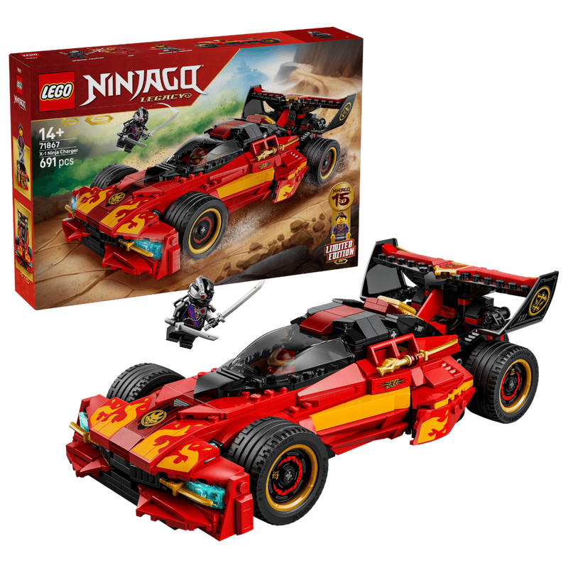 Lego 71867 Ninjago X-1 Ninja Charger 15th Anniversary (691 Pieces)